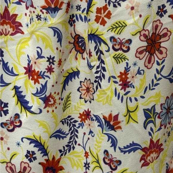 Floral Boho Sleeveless V-Neck Tunic Top Size Large EUC - Picture 4 of 7